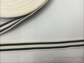 多色平紋針織帶廠家直銷(xiāo) 潮流服飾輔料新選擇